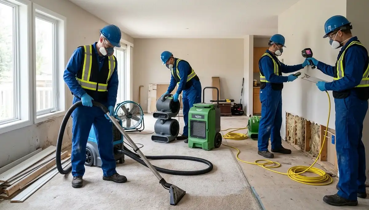 Emergency water damage restoration services for Sioux Falls, SD homes available 24/7