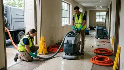 Emergency water damage restoration and water removal services in Sioux Falls, SD