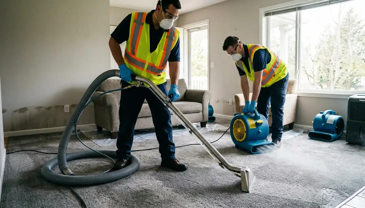 Emergency water removal service for Sioux Falls, SD homes after flooding or burst pipes