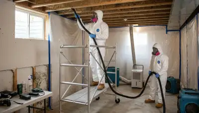 Mold removal inspection for a Sioux Falls, SD home by water damage professionals