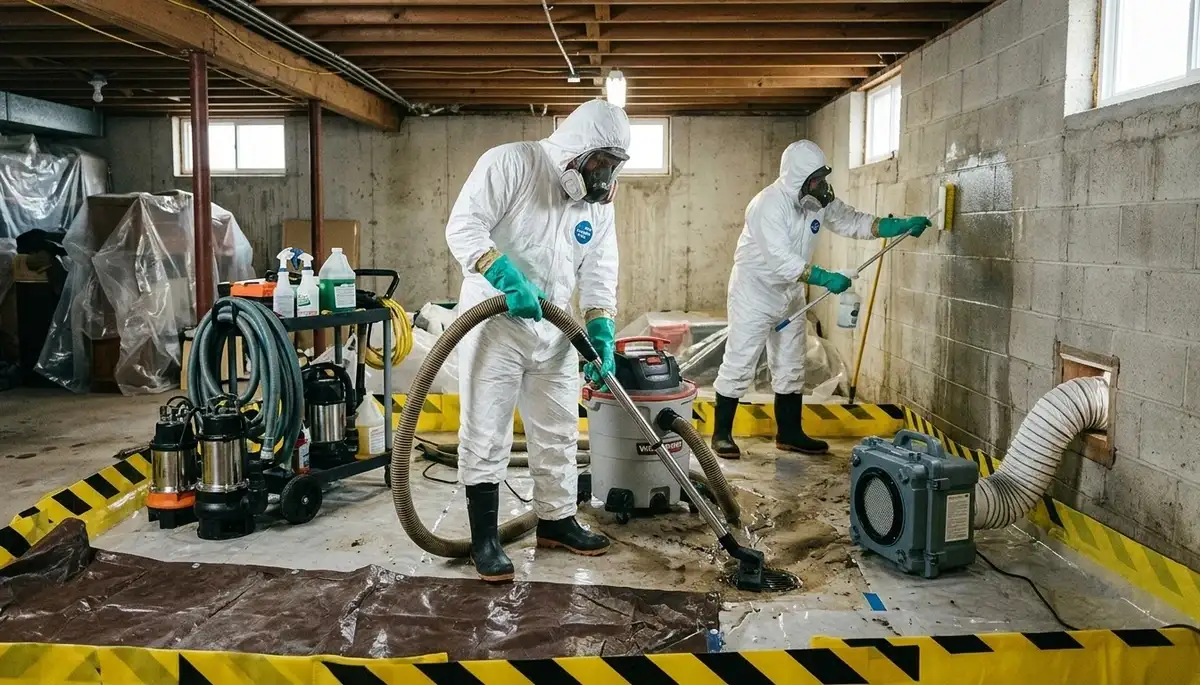 Sewer backup cleanup service for homes in Sioux Falls, SD