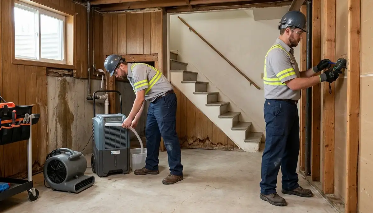 Water damage restoration services in Sioux Falls, SD by local cleanup professionals