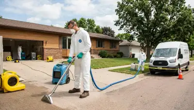 Water damage restoration services in Sioux Falls, SD