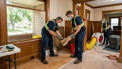 Water damage restoration services in Sioux Falls, SD