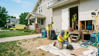 Water damage restoration services for Sioux Falls, SD homes and businesses