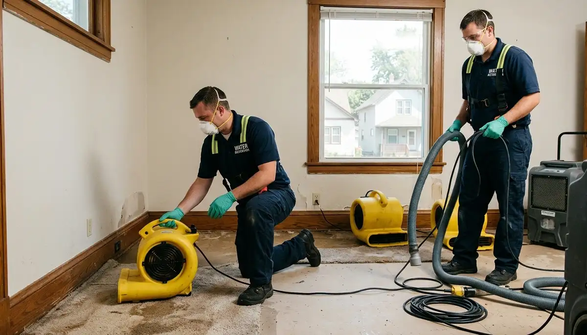 Water damage restoration services for Sioux Falls, SD homes and businesses