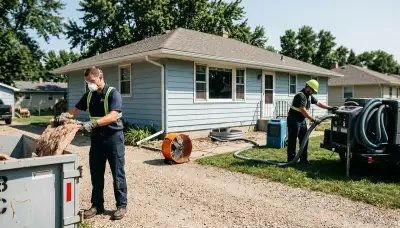 Water damage restoration services serving Sioux Falls, SD