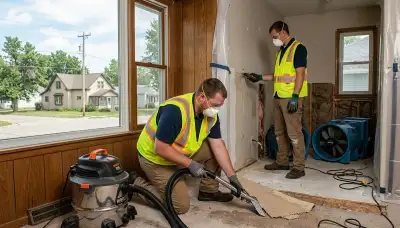 Water damage restoration services in Sioux Falls, SD