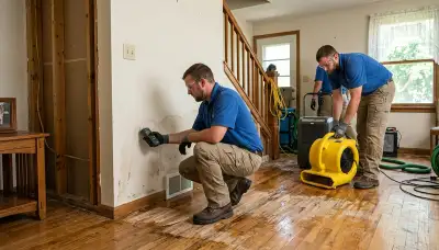 Water damage restoration services for homes and businesses in Sioux Falls, SD