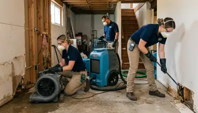 Water damage restoration services in Sioux Falls, South Dakota
