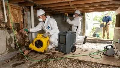 Water damage restoration services in Sioux Falls, SD