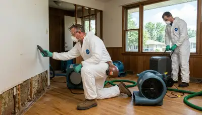 Water damage restoration service in Sioux Falls, SD