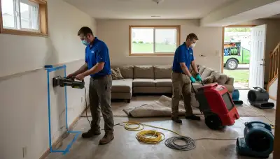 Water damage restoration services in Sioux Falls, SD