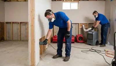 Water damage restoration services in Sioux Falls, SD
