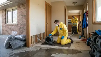 Water damage restoration services in Sioux Falls, SD by local cleanup professionals