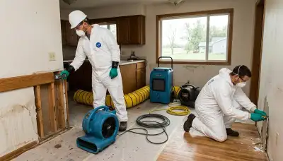 Water damage restoration services in Sioux Falls, SD
