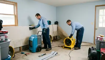 Water damage restoration services in Sioux Falls, SD for homes and businesses