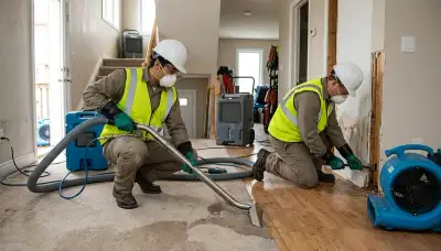 Water damage restoration services for Sioux Falls, SD homes after flooding, storms, or snowmelt