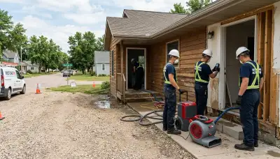 Water damage restoration services in Sioux Falls, SD by a local water-damage specialist