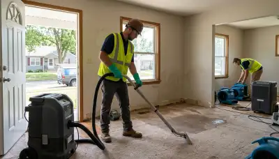 Water damage restoration services in Sioux Falls, SD